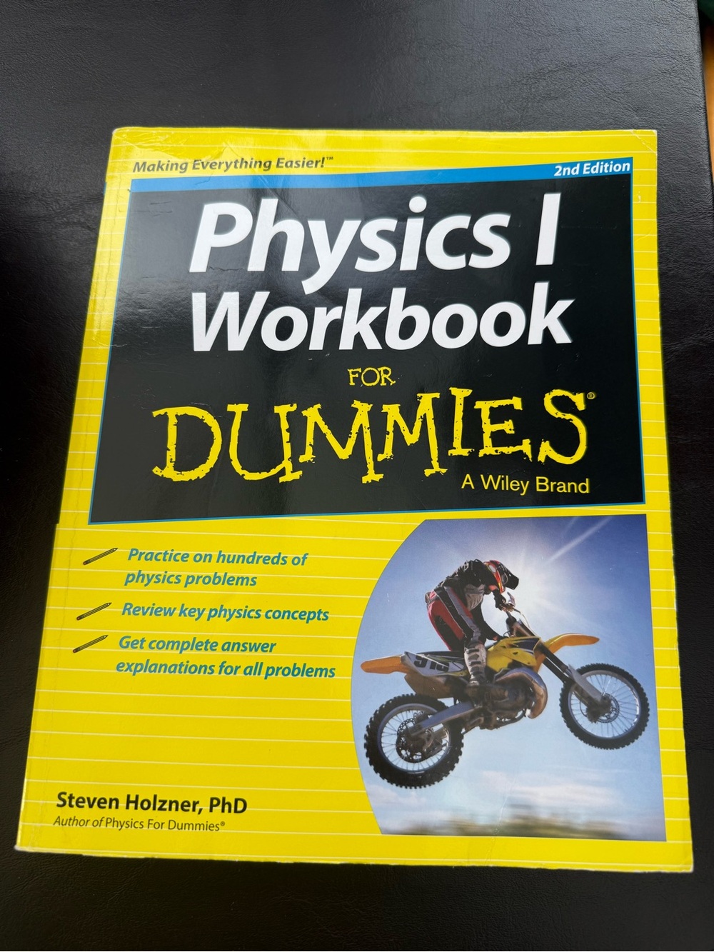 New Physics For Dummies Steve Holzner Introductory Science Study Guide
